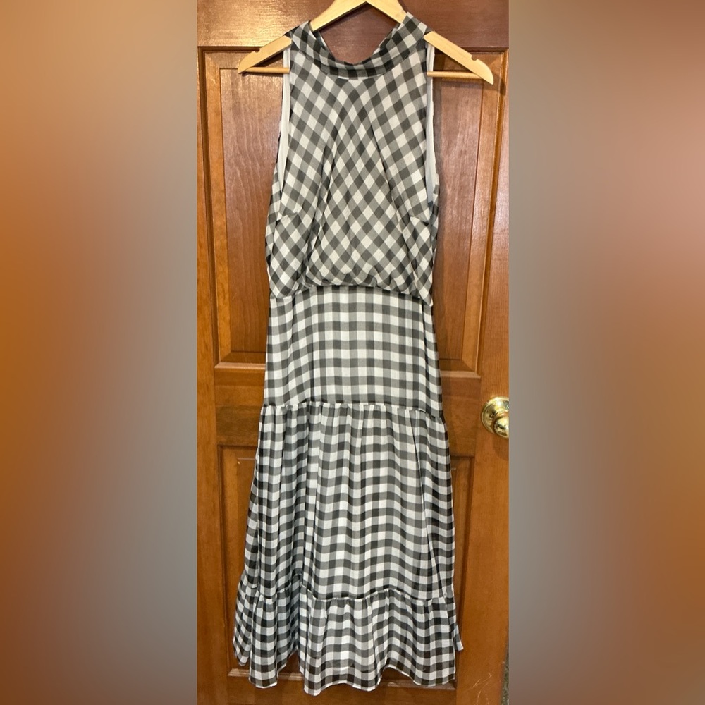 Sam Edelman Black and White Checkered Dress